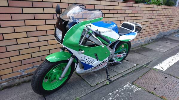 売り切りYSR50 カワサキX-09仕様 80cc登録 TZM NSR ジャンク扱い(50cc 