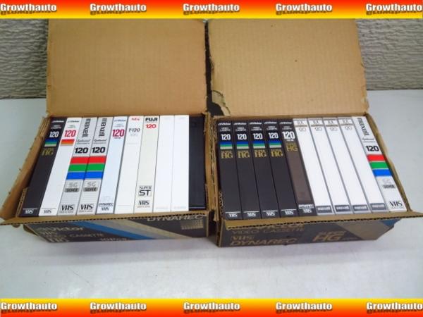 CK7□VHSビデオテープ 20本 まとめ売り 映像機器 使用済み 中古