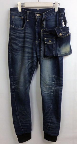 グラム glamb 12aw TRESCO SARROEL DENIM PANTS デニム 1 Q01111