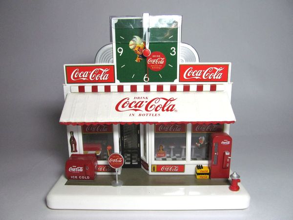 コカコーラ　ダンバリーミント ★ ダイナー　ジオラマ　コーラ