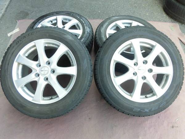 スタッドレス屋205/60R16アルミ付4本 本州送料込み D-8350