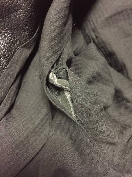 美品 マルコタリアフェリ 伊製 44 変形多連ジップ レザージャケット □□