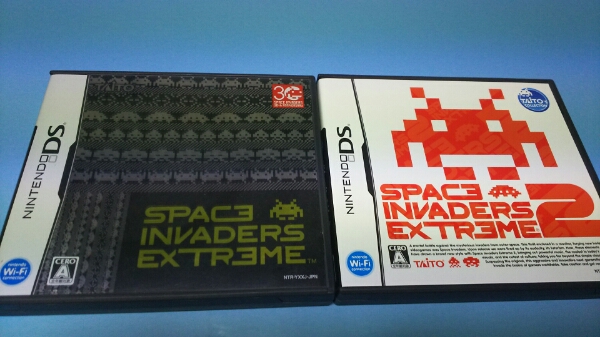 DS スペースインベーダー エクストリーム 1、2 セット
