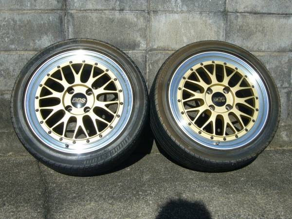 BBS　LM　PCD114.3　4穴17×7J+39インテRアコードコルト美品