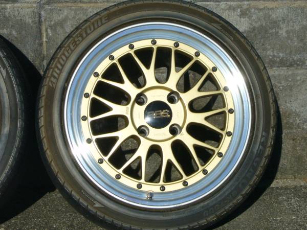 BBS　LM　PCD114.3　4穴17×7J+39インテRアコードコルト美品