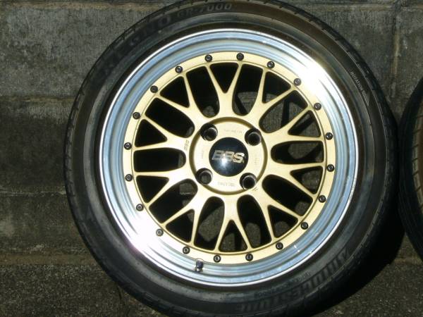 BBS　LM　PCD114.3　4穴17×7J+39インテRアコードコルト美品