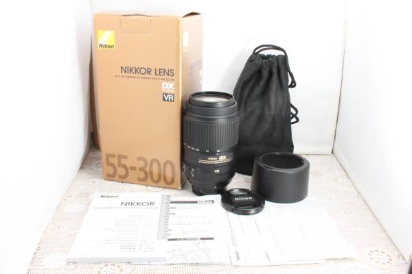 ★極上美品★NikonニコンAF-S 55-300mm F4.5-5.6G VR 保証