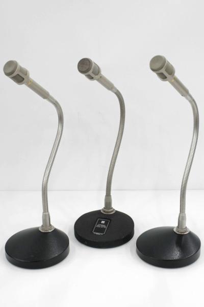 TOA フレキシブル型ダイナミックマイク 3本セット□DM-524S 中古 家電