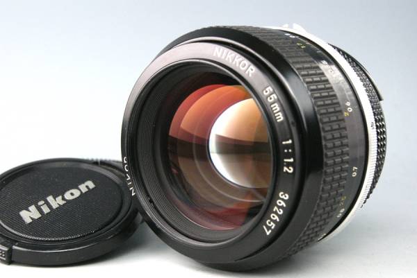55mm Nikon Ai ☆単焦点☆ニコン Nikon Ai NIKKOR 55mm f1.2☆
