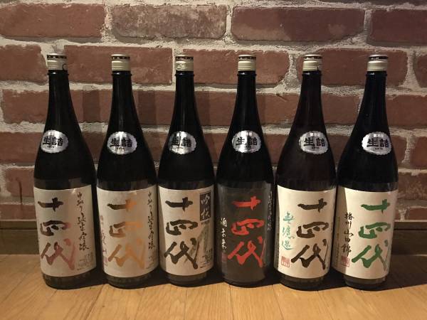 送料込み！十四代 1.8L　6本セットです。