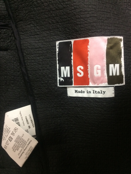 MSGM ジャケット ローラ愛用 極美品 38 ライダース CARVEN(ジャケット  