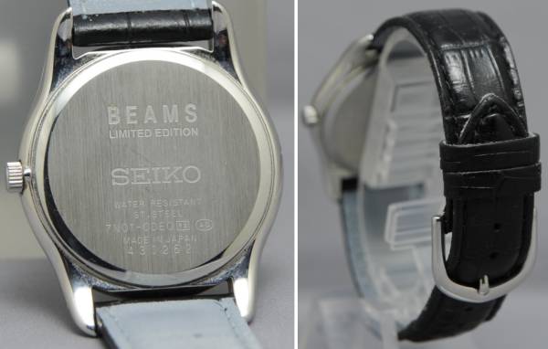 △☆【SEIKO】セイコー x BEAMS 限定 7N01-0DE0 腕時計☆▽(セイコー