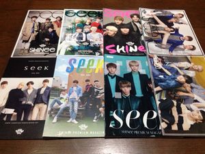 即決 SHINee ファンクラブ会報 seek vol.1～8