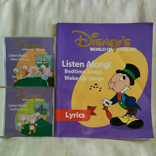 ディズニー英語システム プレイアロング DVD/CD/Lyrics 字幕