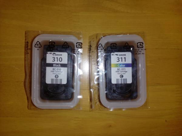 Canon純正インク　BC-310＆BC-311 セット　送料205円