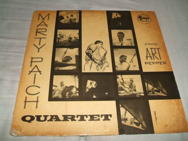 Marty Paich Quartet feat. Art Pepper 赤盤 USオリジナル タイトル