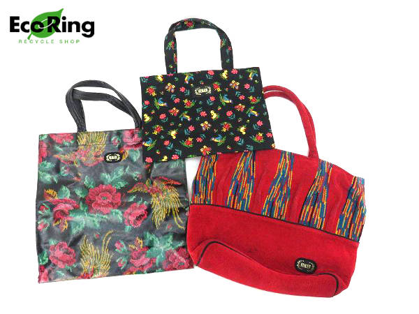 1円 フェイラー シュニール フラワー柄等 バッグ 計3点 BR937