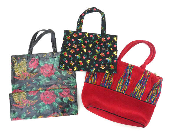 1円 フェイラー シュニール フラワー柄等 バッグ 計3点 BR937