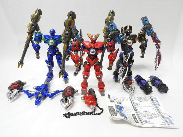 未開封 ミクロマン ロボットマン3体セット エース、バロン、クロス ミクロマン ロボットマン エース/バロン/クロス＜3種セット