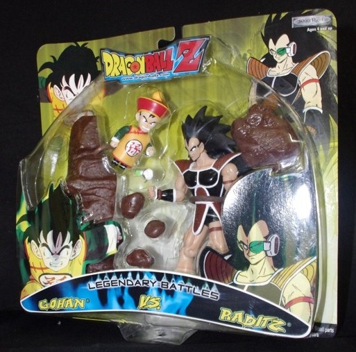 ☆JAKKS Pacific ドラゴンボールZ LEGENDARY BATTLES 悟飯 vs ラディッツ