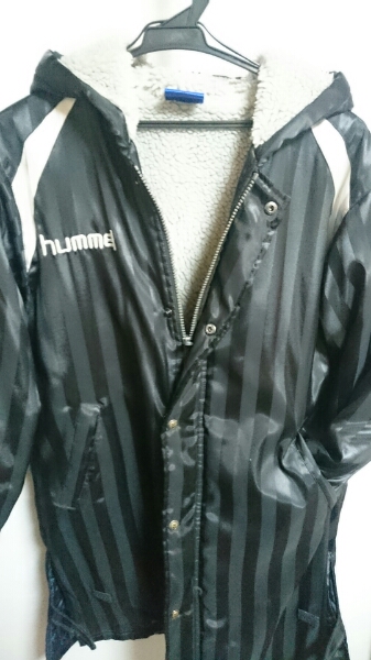 140少年用ヒュンメル ベンチコート中古