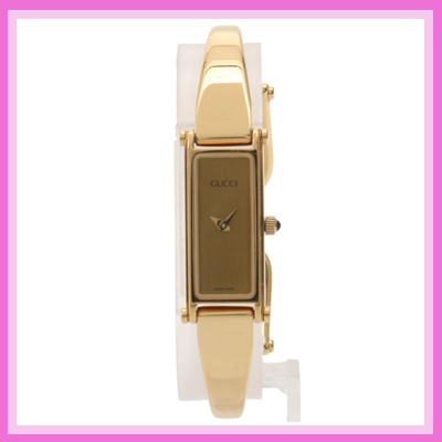 【90％OFF】GUCCI グッチ 腕時計 1500 ゴールド文字盤