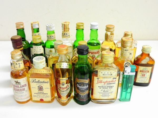 飲料・酒 グレンフィディック ウイスキー ミニボトル 4本セット