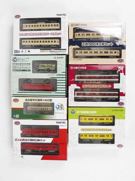 zka5-100【鉄コレ】名古屋市交通局・近鉄・他まとめ売り/７点