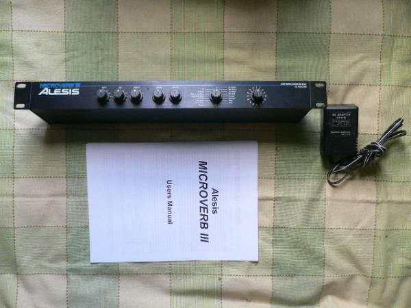 Alesis MICROVERBⅢ/アレシス マイクロバーブ3 ACアダプター付