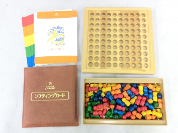 中古 中央出版 モンテッソーリ式プルチノ 知育玩具 教材N1993930
