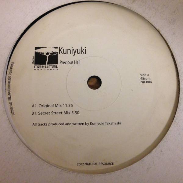 kuniyuki precious Hall 12インチ レコード 高橋 邦幸 kuniyuki