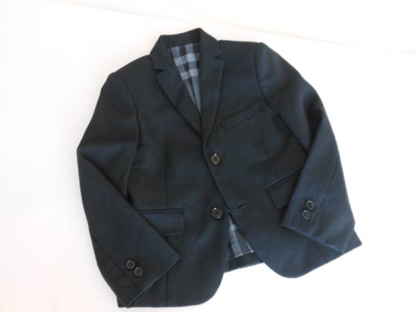 バーバリー 子供服 スーツ 120A 4点セット 三陽商会 美品 入学式 卒業式 入園式 卒園式