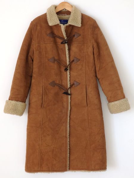 【送料無料】BURBERRY BLUE LABEL★洗練!ムートン調コート