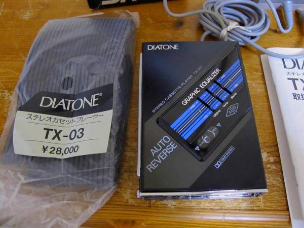 Yahoo!オークション - DIATONE TX-6 レア (カセットデッキ) ポータブル