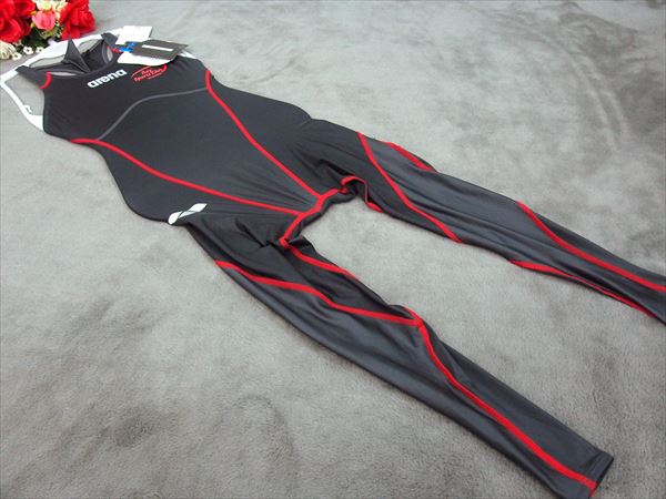 M7-211◆新品!アリーナ♪OAR-8501W*ロングスパッツジップアップS