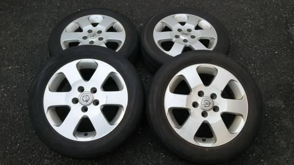 日産（ニッサン）セレナ純正 C25 6J+45 スタッドレス用に