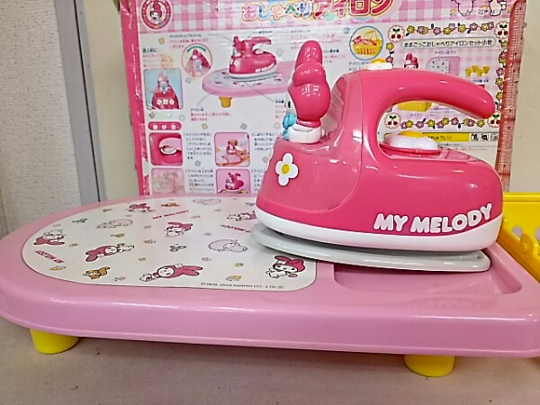 マイメロディ　ままごっこ　おしゃべりアイロン当時物未使用廃盤 ピノチオ マイメロディ ままごっこ 【おしゃべりアイロン】 ままごと(ままごと
