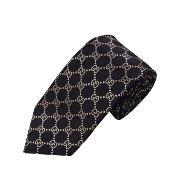 ◇GUCCI/グッチ ネクタイ GG柄(8cm)ブラック系　未使用