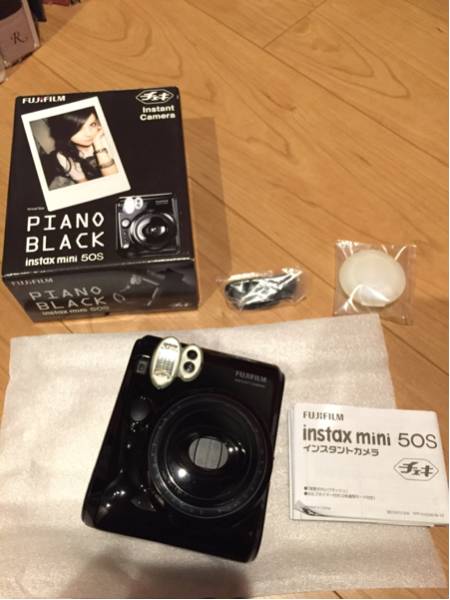 富士フイルム チェキ instax mini 50 ピアノブラック