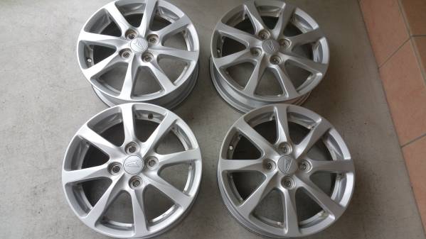 ダイハツ タント純正 14X4.5J 4H100 +45 アルミ 中古2本 DAIHATSU