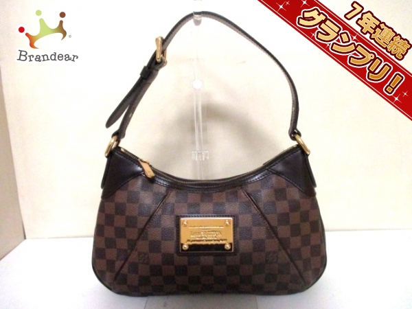 ルイヴィトン ショルダーバッグ ダミエ 美品 テムズPM N48180 LOUIS