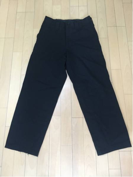 【激安】YOHJI YAMAMOTO/ヨウジヤマモト/ワイドウールパンツ3黒