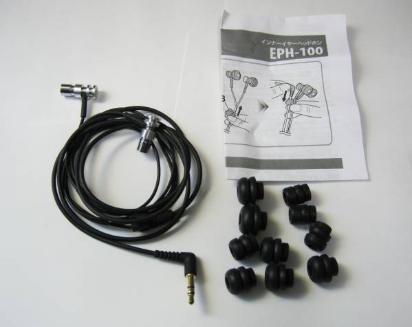 ★YAMAHA EPH-100 標準イヤピース未使用【中古美品】