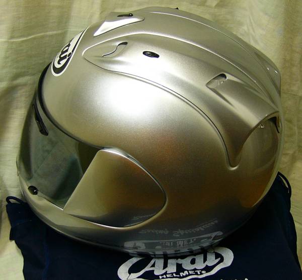 ARAI アライ RX7 RR4 シルバー 銀 Arai arai Lサイズ アライ Arai RX7