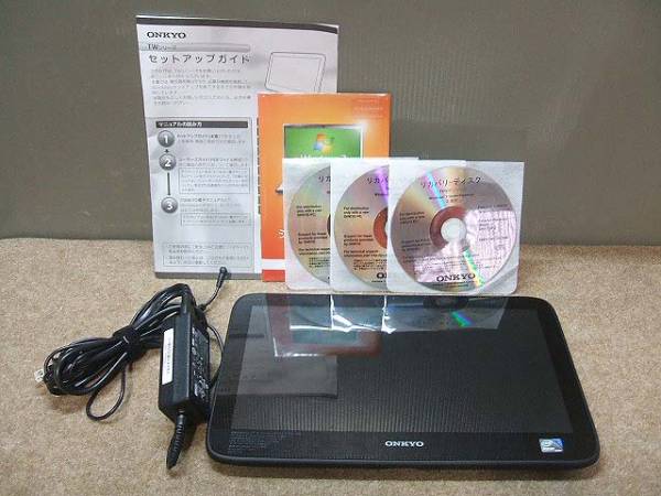 【タブレット】オンキョー ONKYO TW317A5 Windows7 リカバリ付