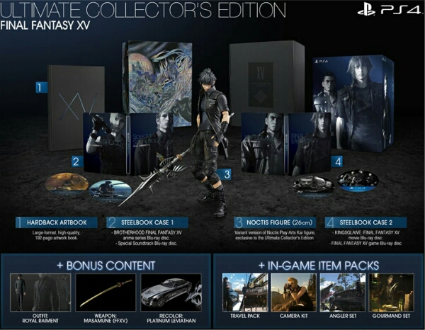 FINAL FANTASY XV e-store ultimate collector's edition FF15 【公式