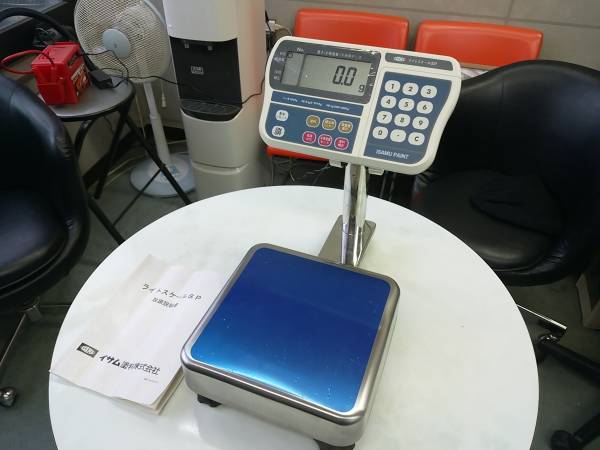 中古美品 調色用計量器 イサム塗料 ライトスケールSP 【公式通販】