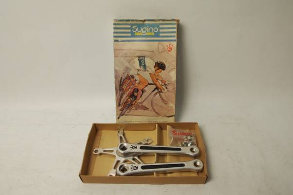 R)スギノ SUGINO MIGHTY NJS クランク NJS認定 ピスト クランク スギノ