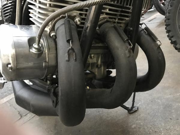 KH400用 当時物 ルーニー 3本チャンバー BEET 売り切り(マフラー本体