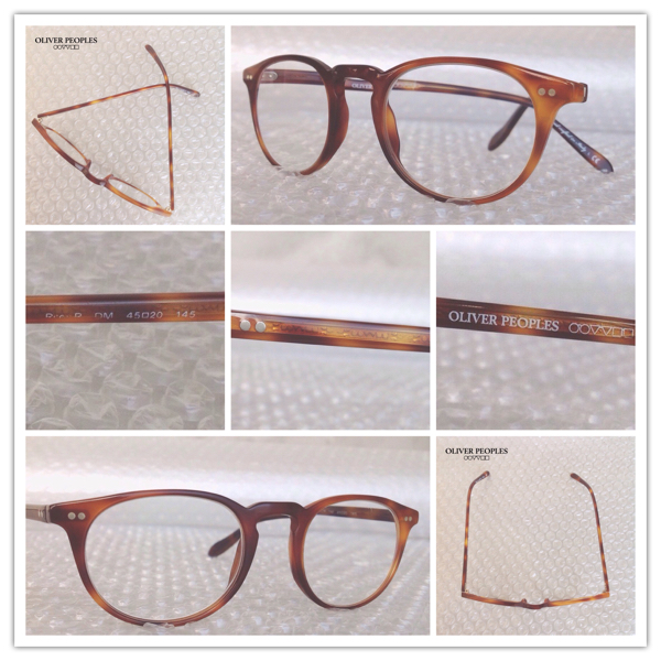 【良品正規】オリバーピープルズ (OLIVER PEOPLES) 鼈甲伊達眼鏡
